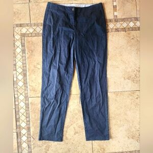 Navy Blue Casual Pants